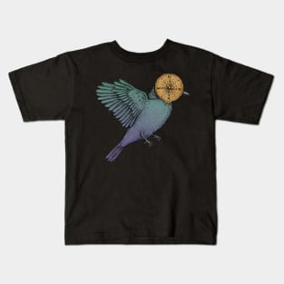 Contemplation of a Journey Kids T-Shirt